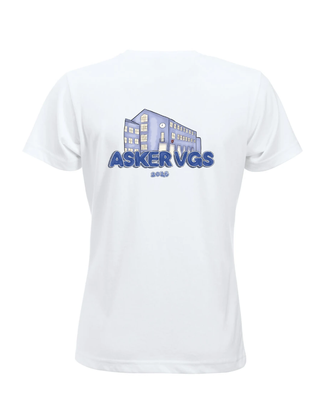 Tskjorte dame bak design 2