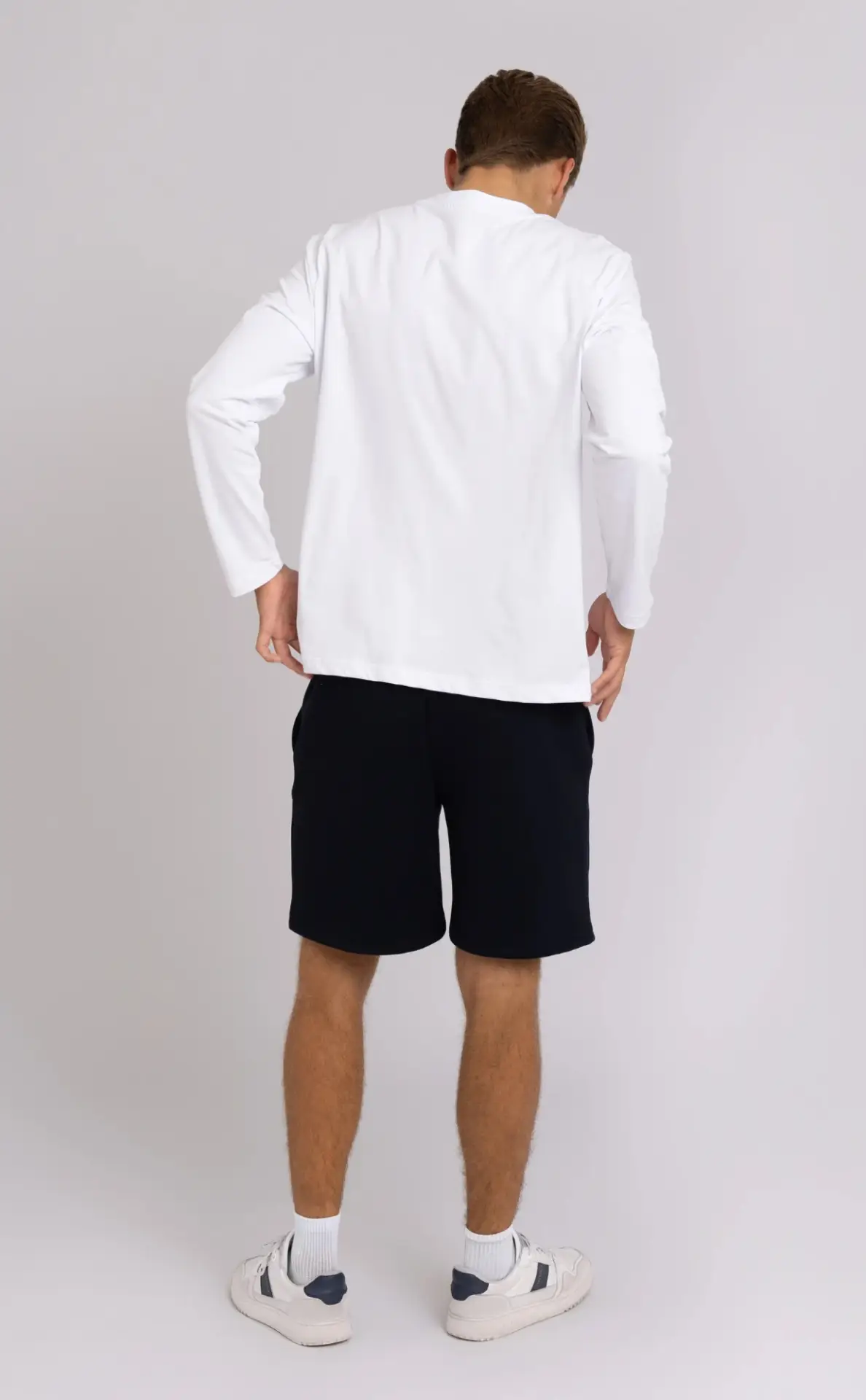 herre shorts marine bak